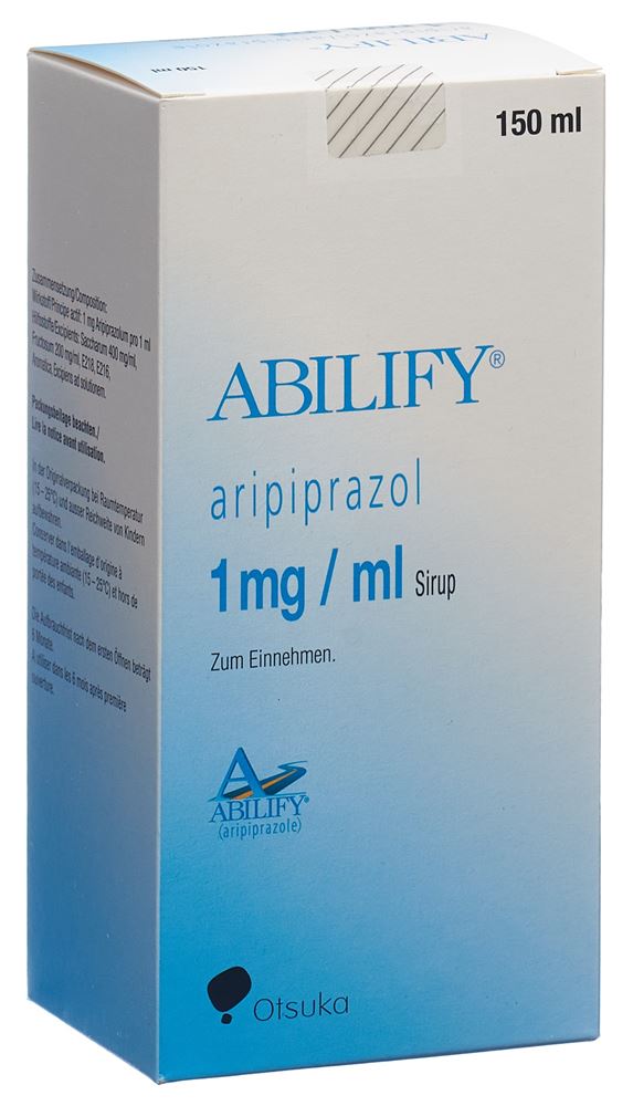 ABILIFY sirop 1 mg/ml fl 150 ml