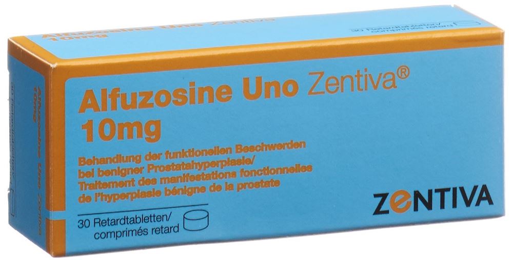 ALFUZOSINE Uno Zentiva cpr ret 10 mg 30 pce