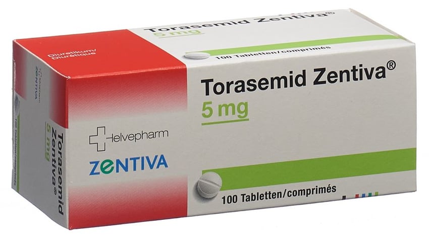 Torasemid Zentiva 5 mg, Tabletten