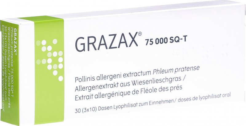 Grazax, Lyophilisat zum Einnehmen