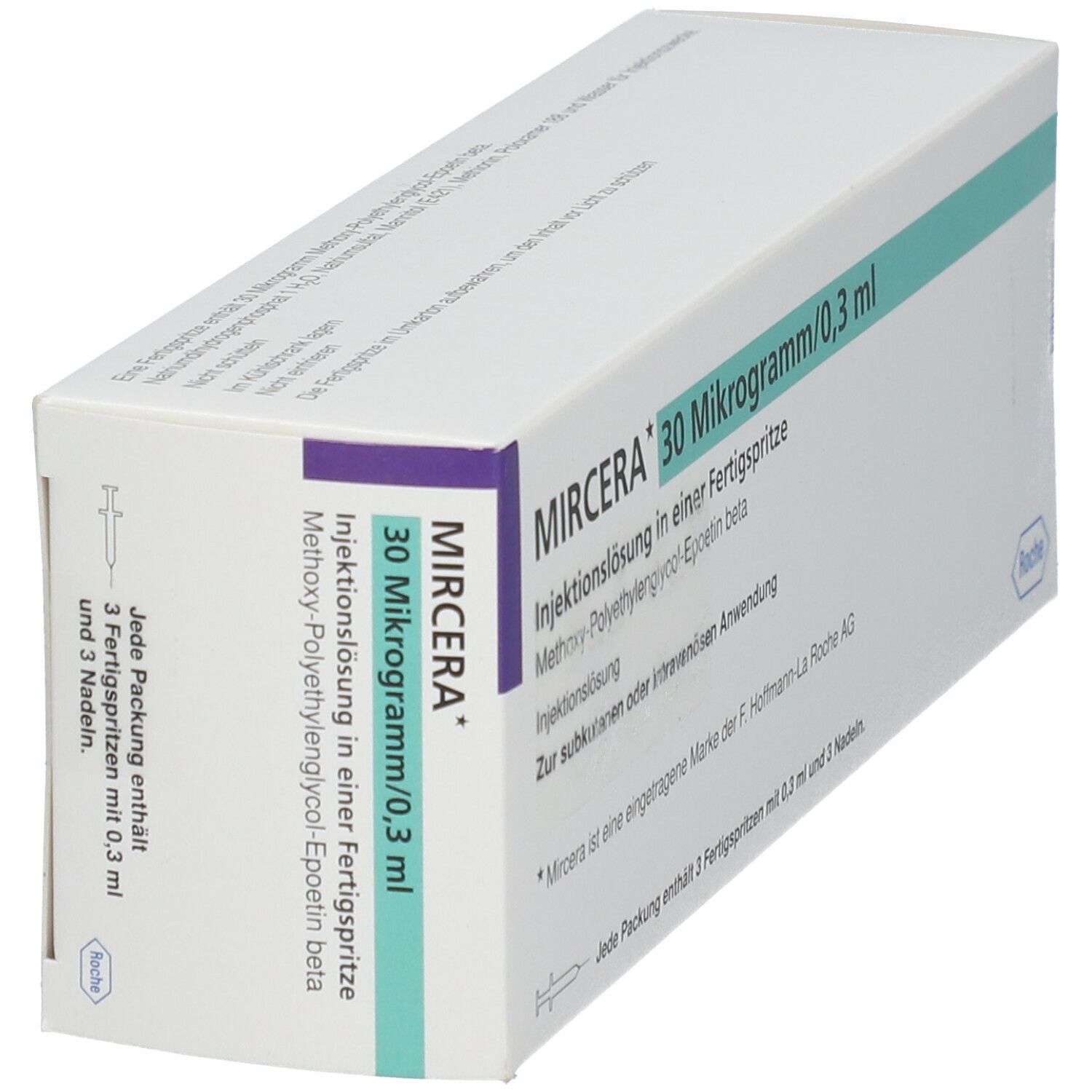 Mircera 30 ug / 0.3 ml, Injektionslösung in einer Fertigspritze