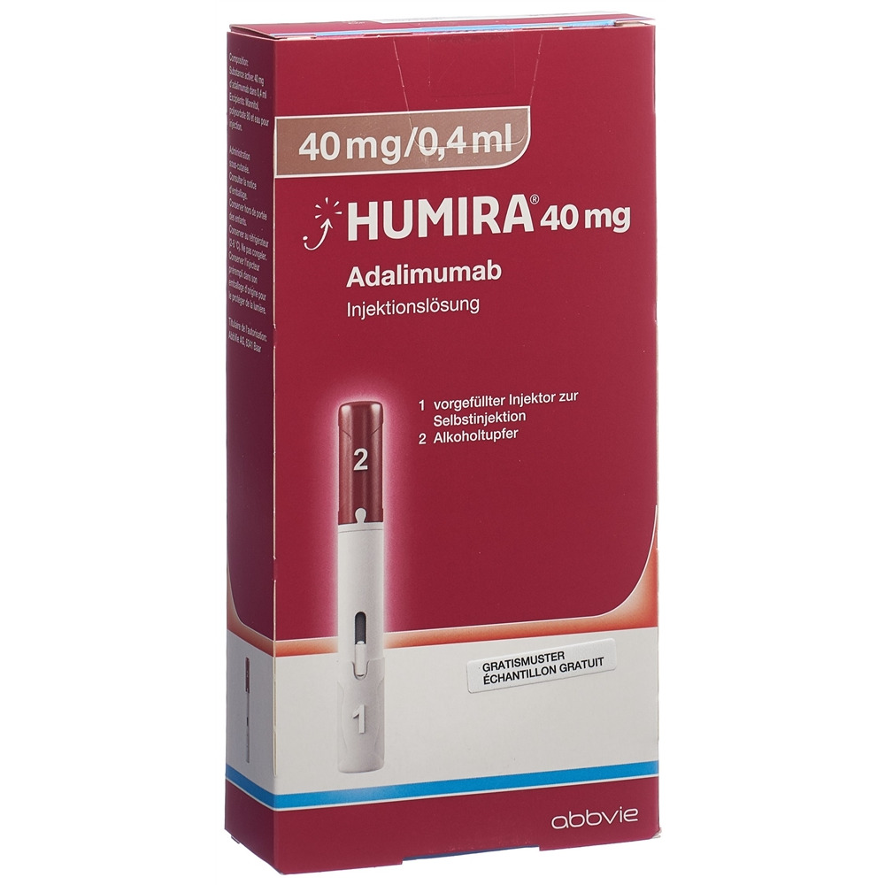 HUMIRA 40 mg/0.4 ml sol inj 1 pce