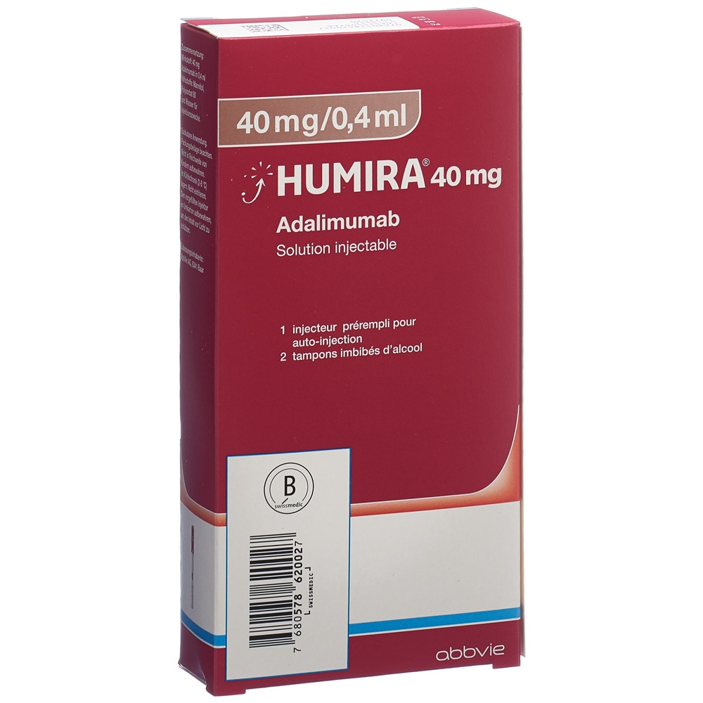 HUMIRA 40 mg/0.4 ml sol inj 1 pce