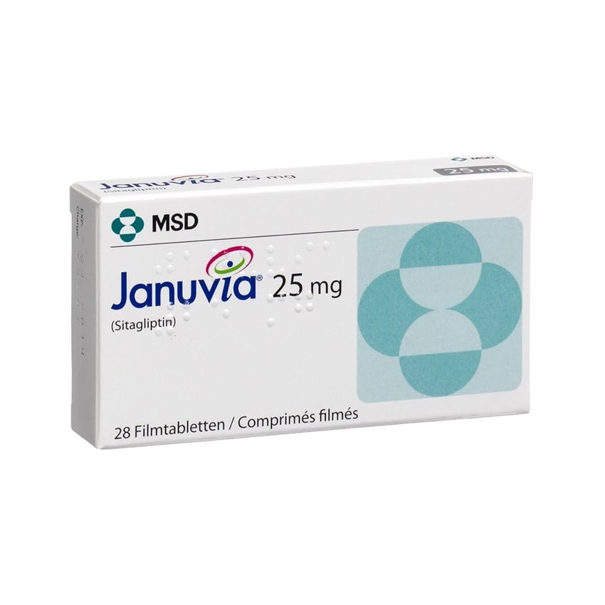 Januvia 25 mg, Filmtabletten