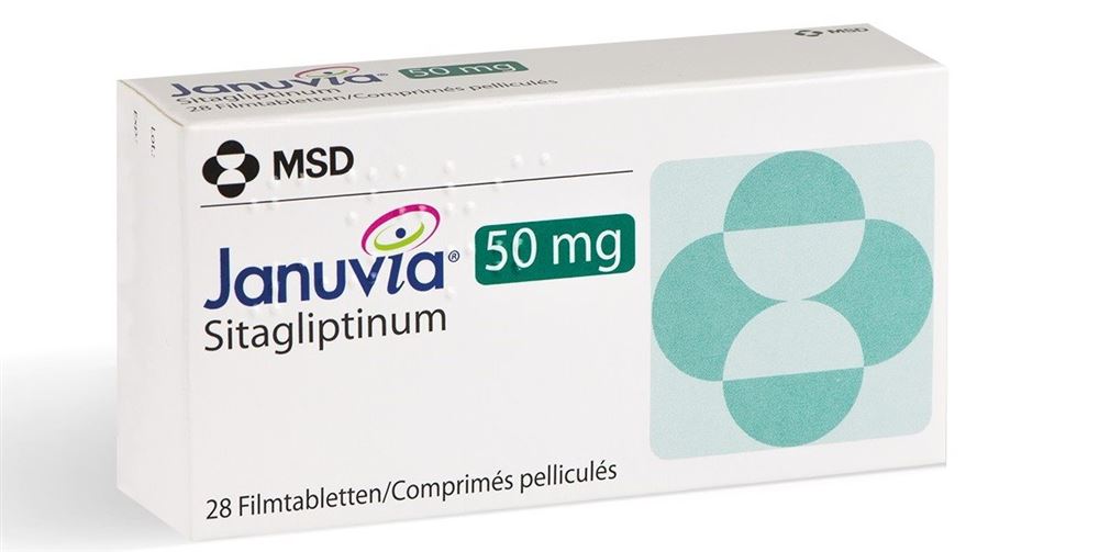 JANUVIA 50 mg cpr pellic 28 pce