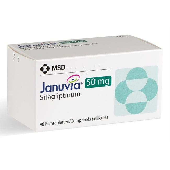 Januvia 50 mg, Filmtabletten