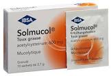 SOLMUCOL toux grasse gran 600 mg sach 10 pce