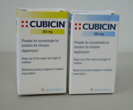 Cubicin 350 mg, Pulver zur Herstellung einer Injektions-/Infusionslösung