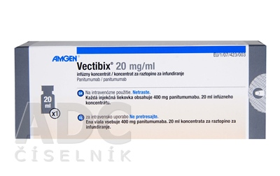 Vectibix 400 mg/20 ml, Konzentrat zur Herstellung einer Infusionslösung