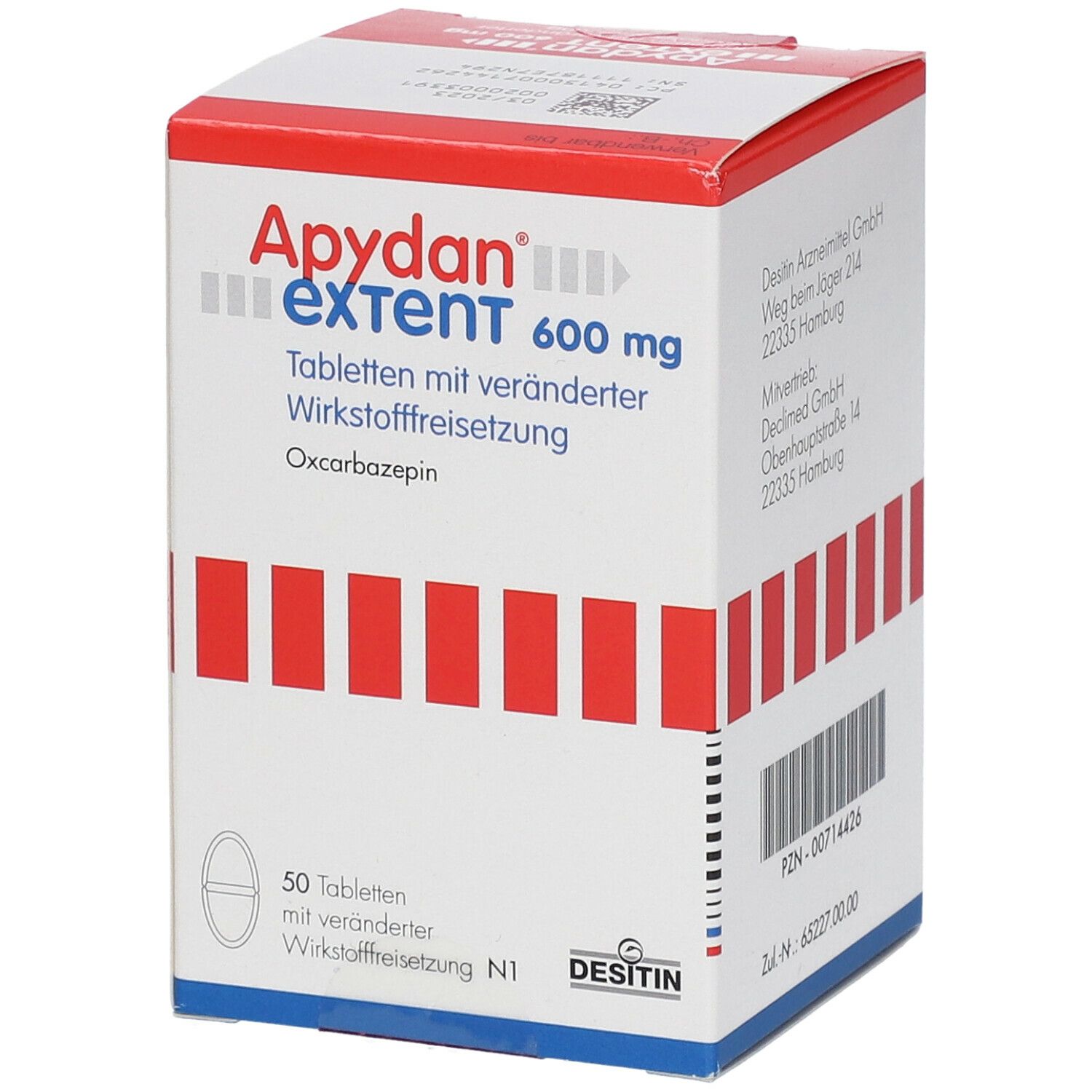 Apydan extent 600 mg, Tabletten