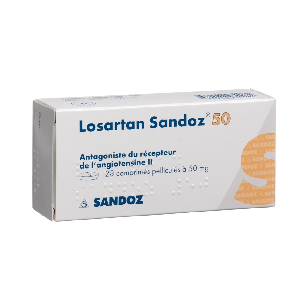 CO-LOSARTAN Sandoz cpr pell 50/12.5mg 28 pce