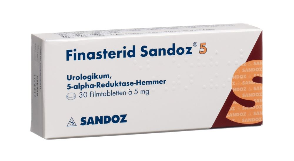 FINASTERIDE Sandoz cpr pell 5 mg 30 pce