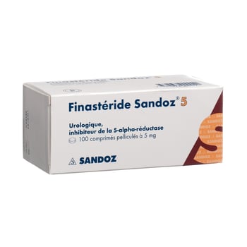 FINASTERIDE Sandoz cpr pell 5 mg 100 pce