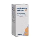 TOPIRAMATE Sandoz cpr pell 50 mg bte 60 pce