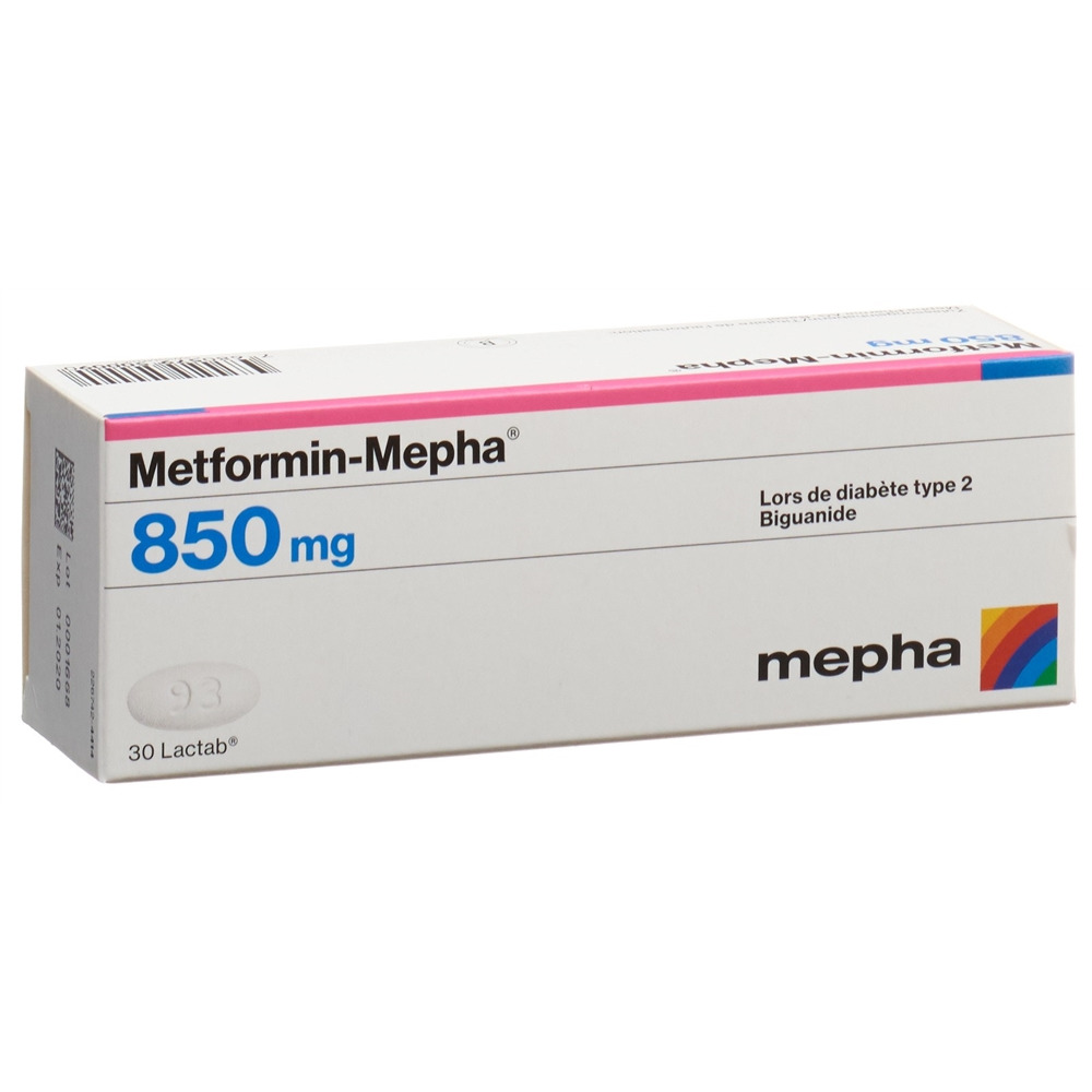 METFORMIN Mepha cpr pell 850 mg 30 pce