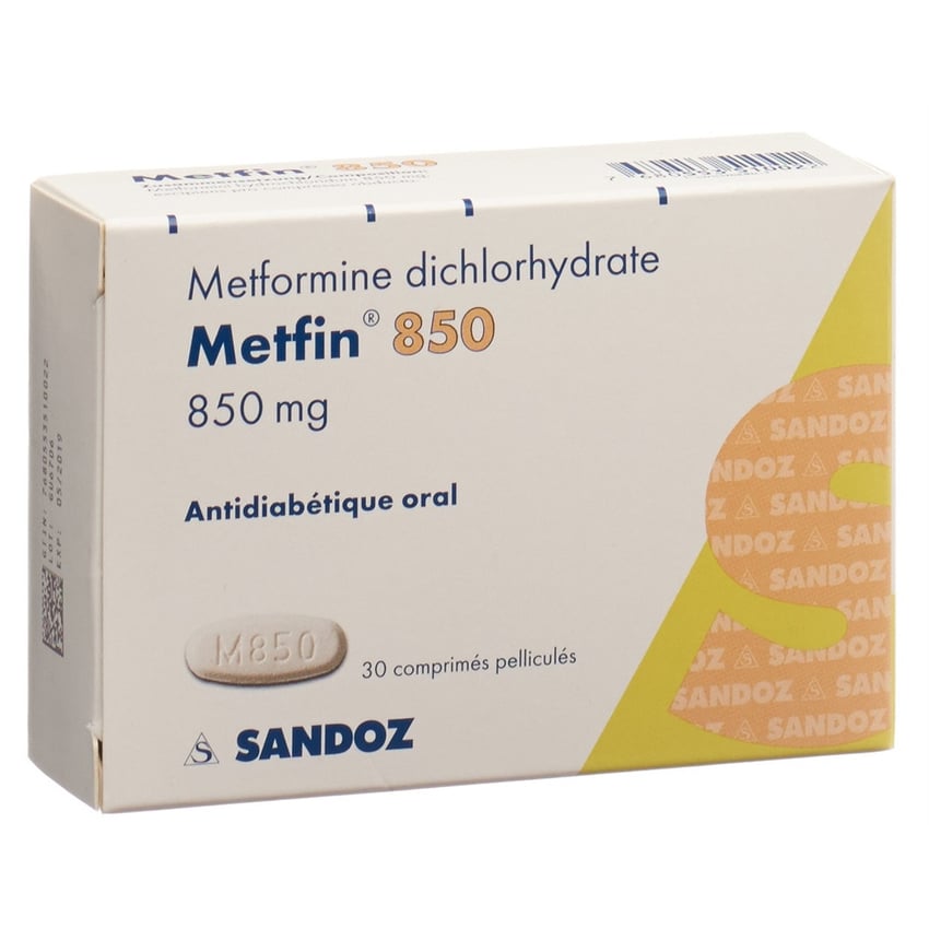 Metformin-Mepha 850 mg, Filmtabletten