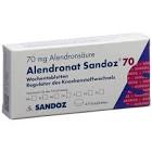 ALENDRONATE Sandoz cpr pell 70 mg 4 pce