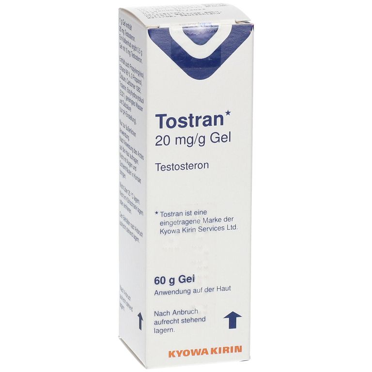 Tostran 20 mg/g, transdermales Gel