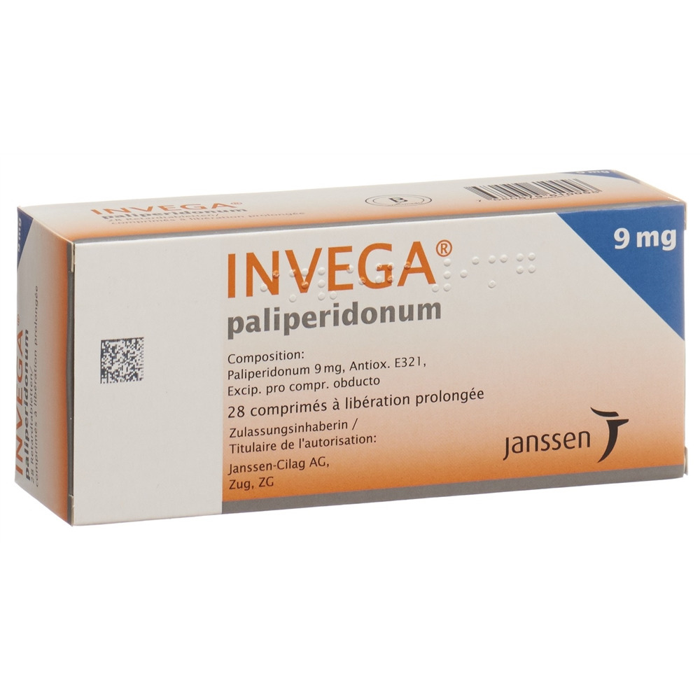 INVEGA cpr ret 9 mg 28 pce