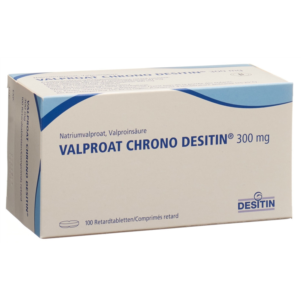 VALPROAT CHRONO Desitin cpr ret 300 mg 100 pce