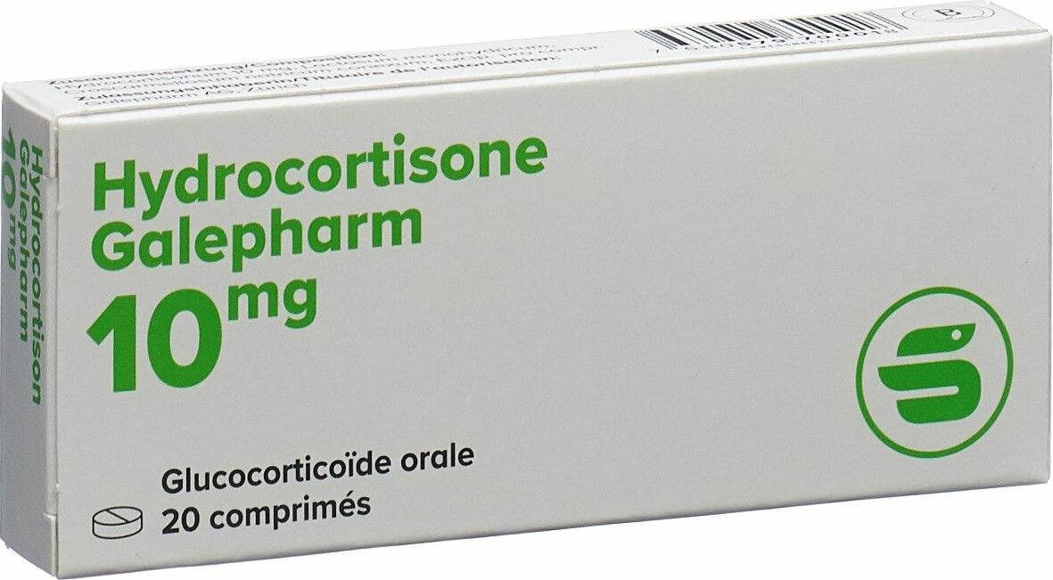 HYDROCORTISONE Galepharm cpr 10 mg 20 pce