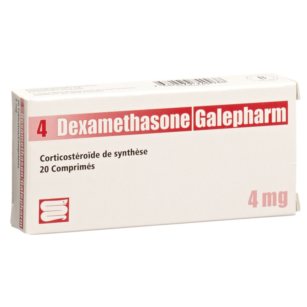 DEXAMETHASONE Galepharm cpr 4 mg 20 pce