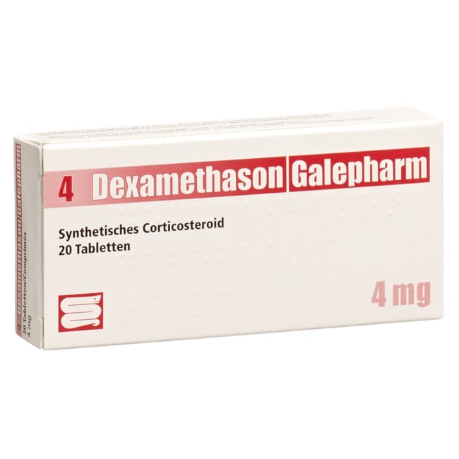 DEXAMETHASONE Galepharm cpr 4 mg 20 pce