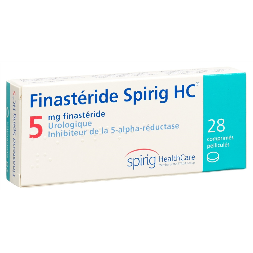 FINASTERIDE Spirig HC cpr pellic 5 mg 28 pce