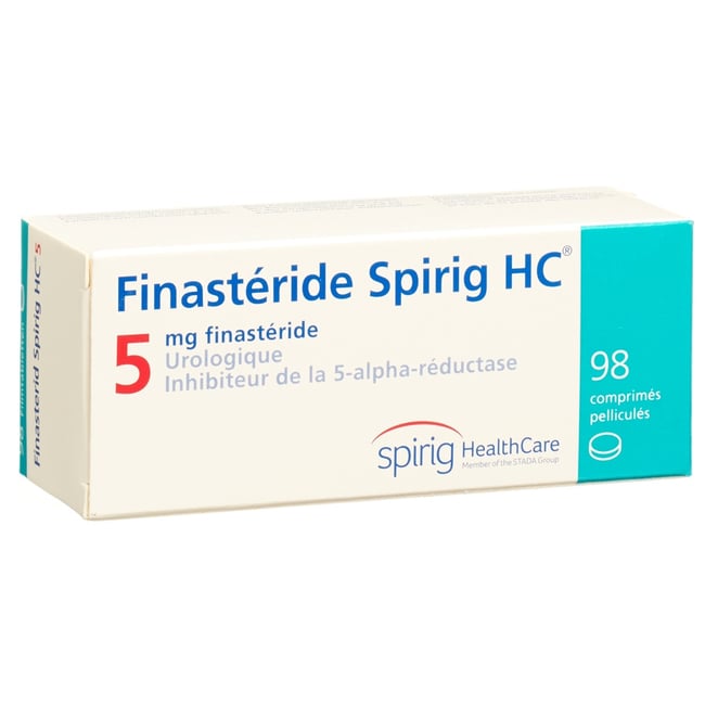FINASTERIDE Spirig HC cpr pell 5 mg 28 pce