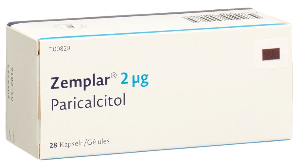 ZEMPLAR 2 µg caps moll 28 pce