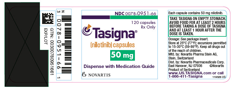 Tasigna 50 mg, Kapseln