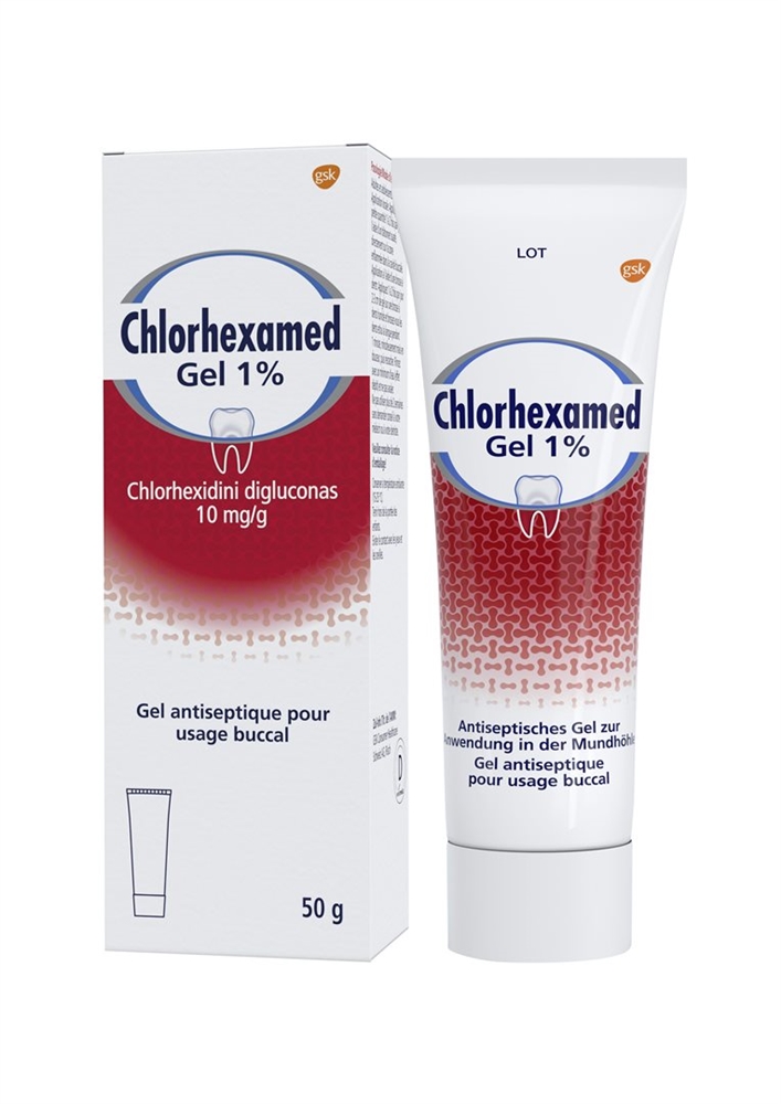 CHLORHEXAMED gel 1 % 50 g
