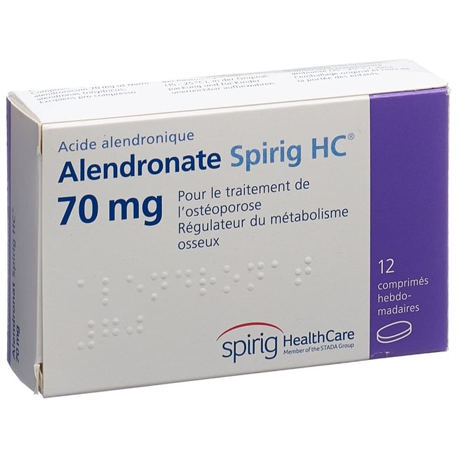 ALENDRONATE Spirig HC cpr 70 mg 4 pce