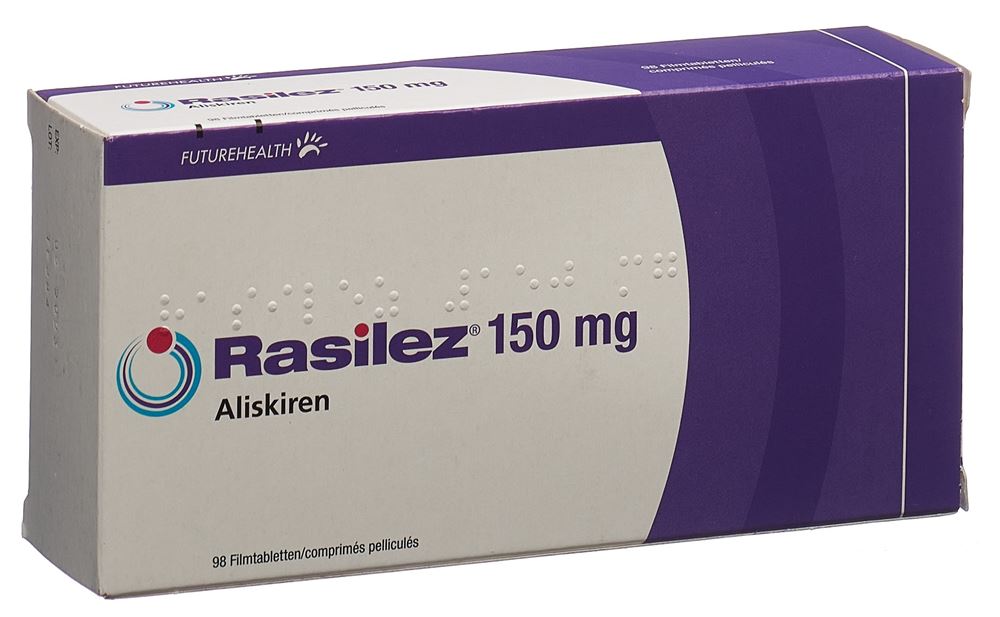 RASILEZ 150 mg cpr pellic 98 pce