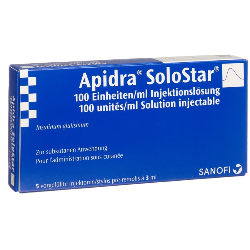 Apidra SoloStar (stylo prérempli), solution injectable