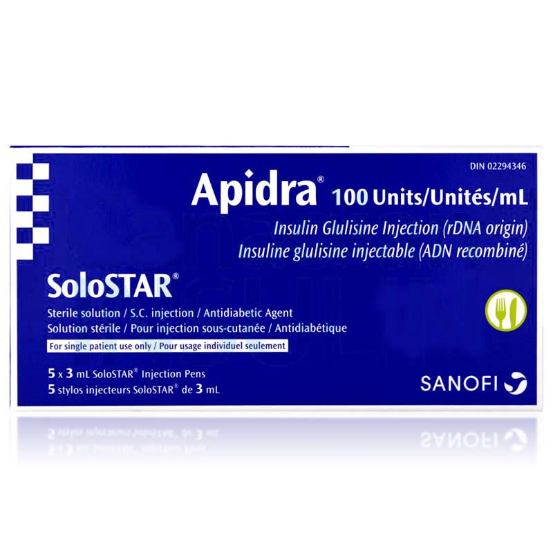 Apidra SoloStar (stylo prérempli), solution injectable