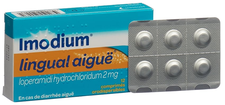Imodium lingual akut, Schmelztablette