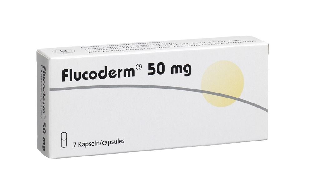 FLUCODERM caps 50 mg 7 pce