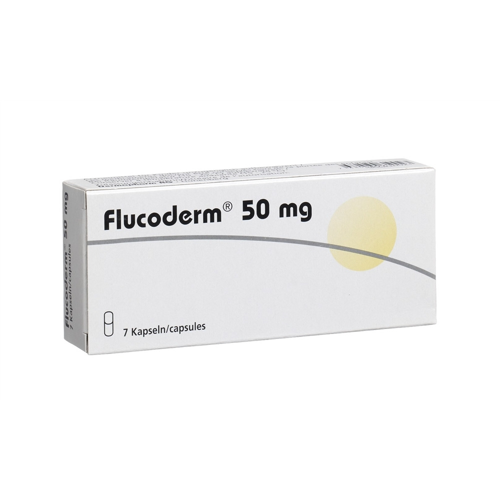 FLUCODERM caps 50 mg 7 pce