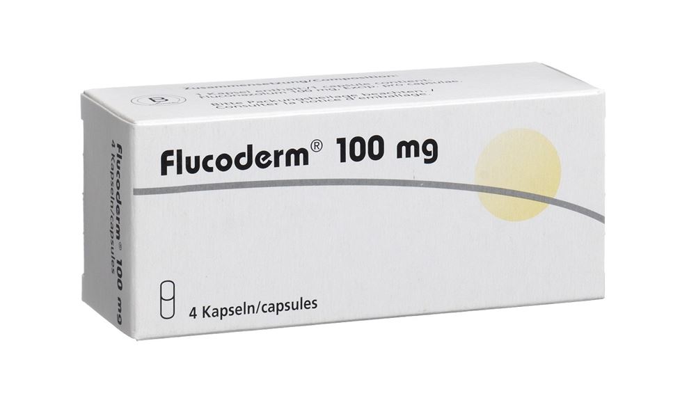 FLUCODERM caps 100 mg 4 pce