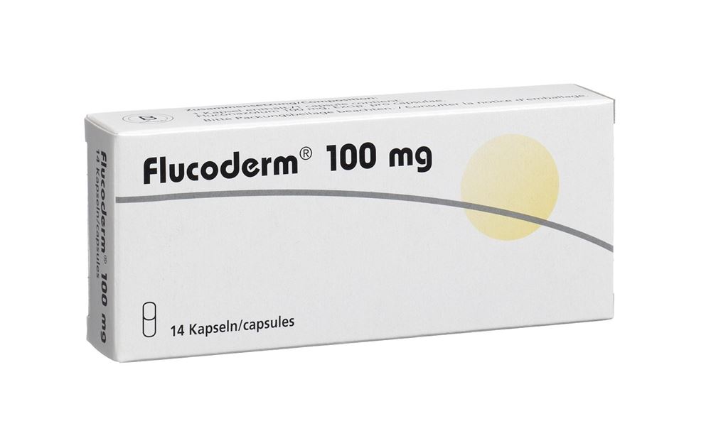 FLUCODERM caps 100 mg 14 pce