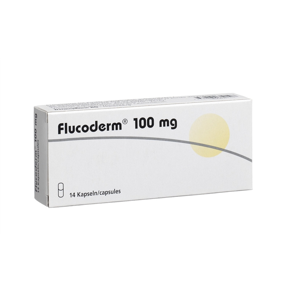 FLUCODERM caps 100 mg 14 pce