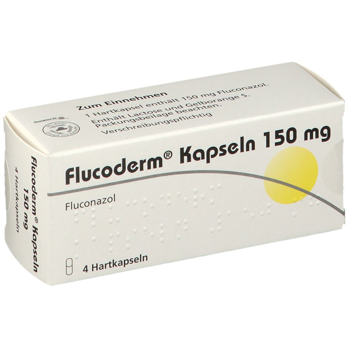 FLUCODERM caps 150 mg 4 pce