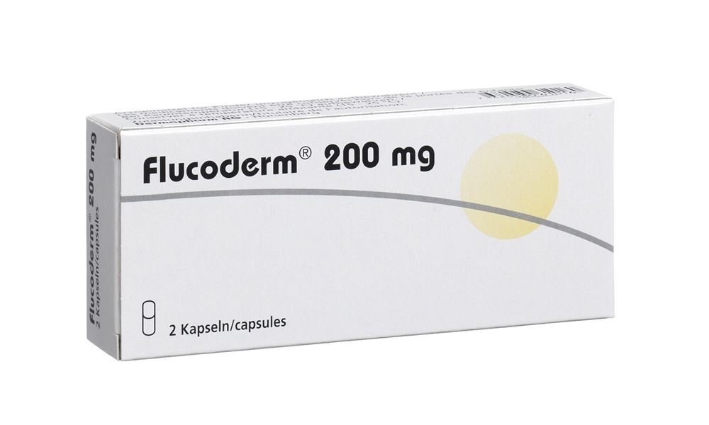 FLUCODERM caps 200 mg 2 pce