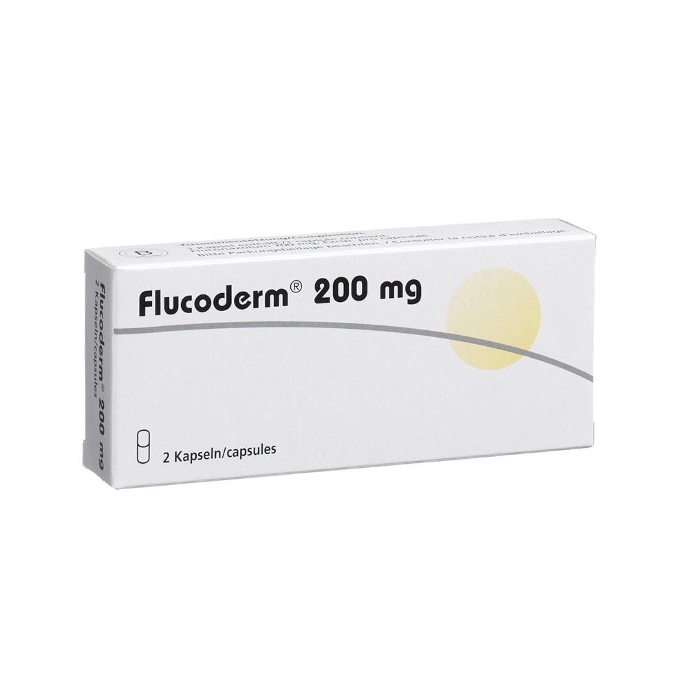 FLUCODERM caps 200 mg 2 pce