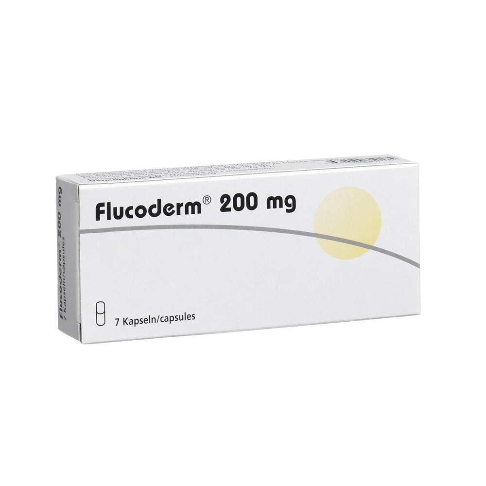 FLUCODERM caps 200 mg 7 pce