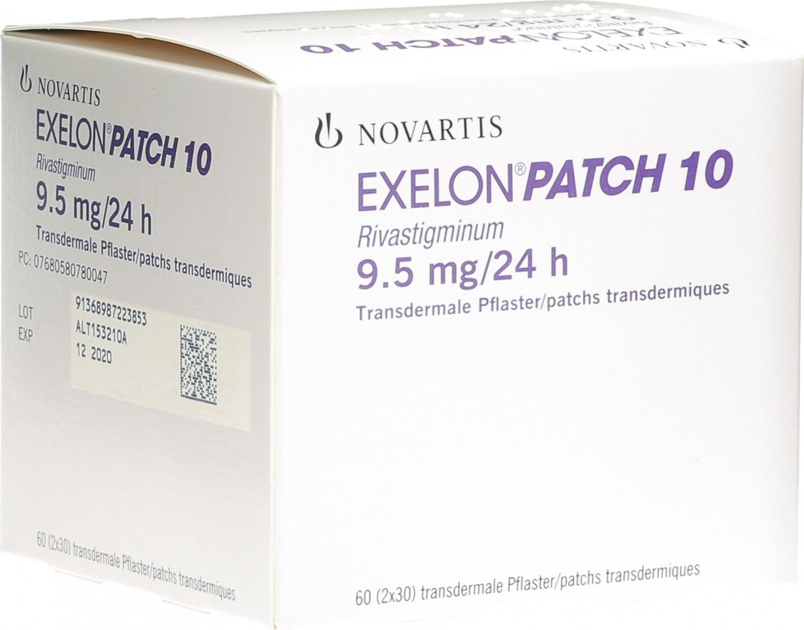 Exelon Patch 10, transdermales Pflaster