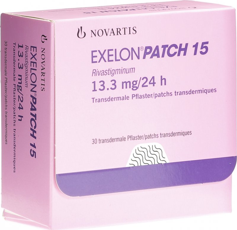 Exelon Patch 15, transdermales Pflaster