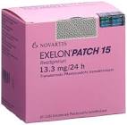 Exelon Patch 15, transdermales Pflaster