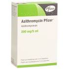 AZITHROMYCIN Mepha pdr 200 mg/5ml p susp (n) 15 ml